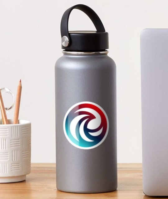 Stickers - Gradient Wave